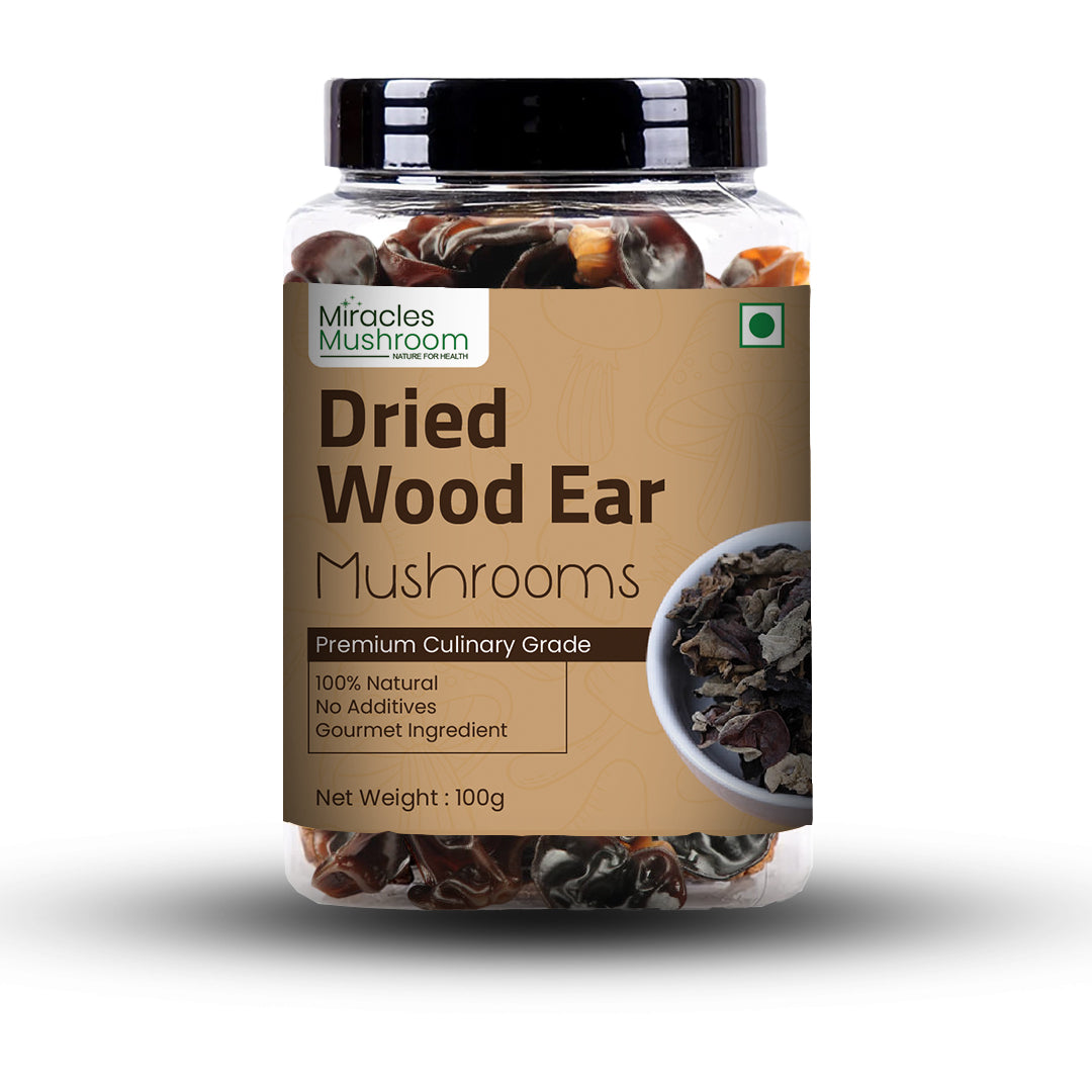 Dried Wood Ear (Black Fungus) Mushroom